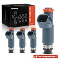 Set of 4 Fuel Injectors for Jeep TJ Wrangler (2003–2004) KJ Liberty (2002–2003)
