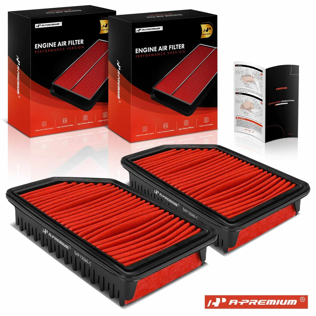 2X Performance Engine Air Filter for Kia Soul (2012–2019)