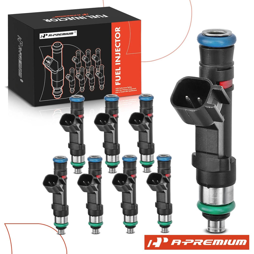 Set of 8 Fuel Injectors for Ford Crown Victoria Lincoln Town Car (2005)