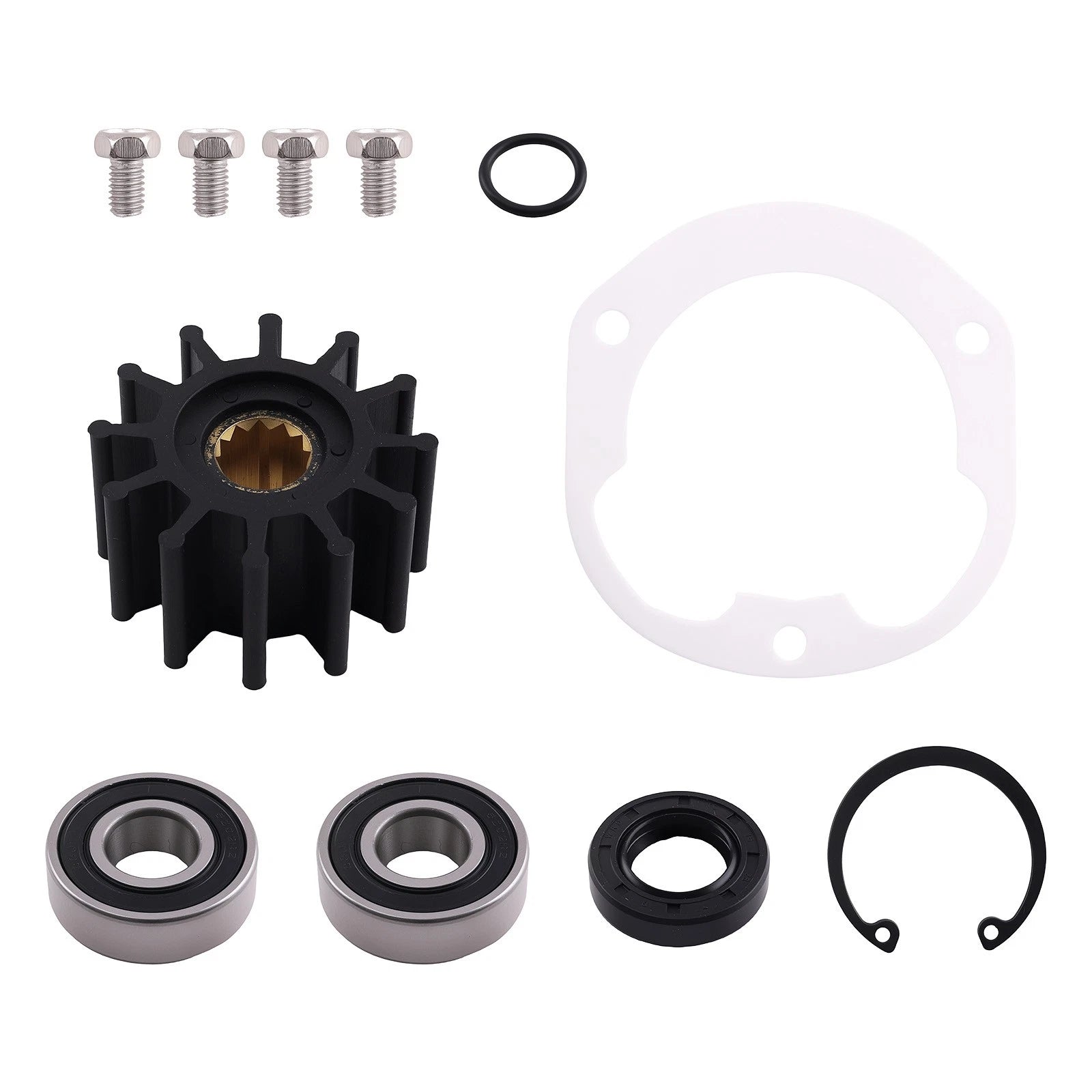 Engine Raw Water Pump Kit for Volvo Penta OMC (3851982, 3851623)