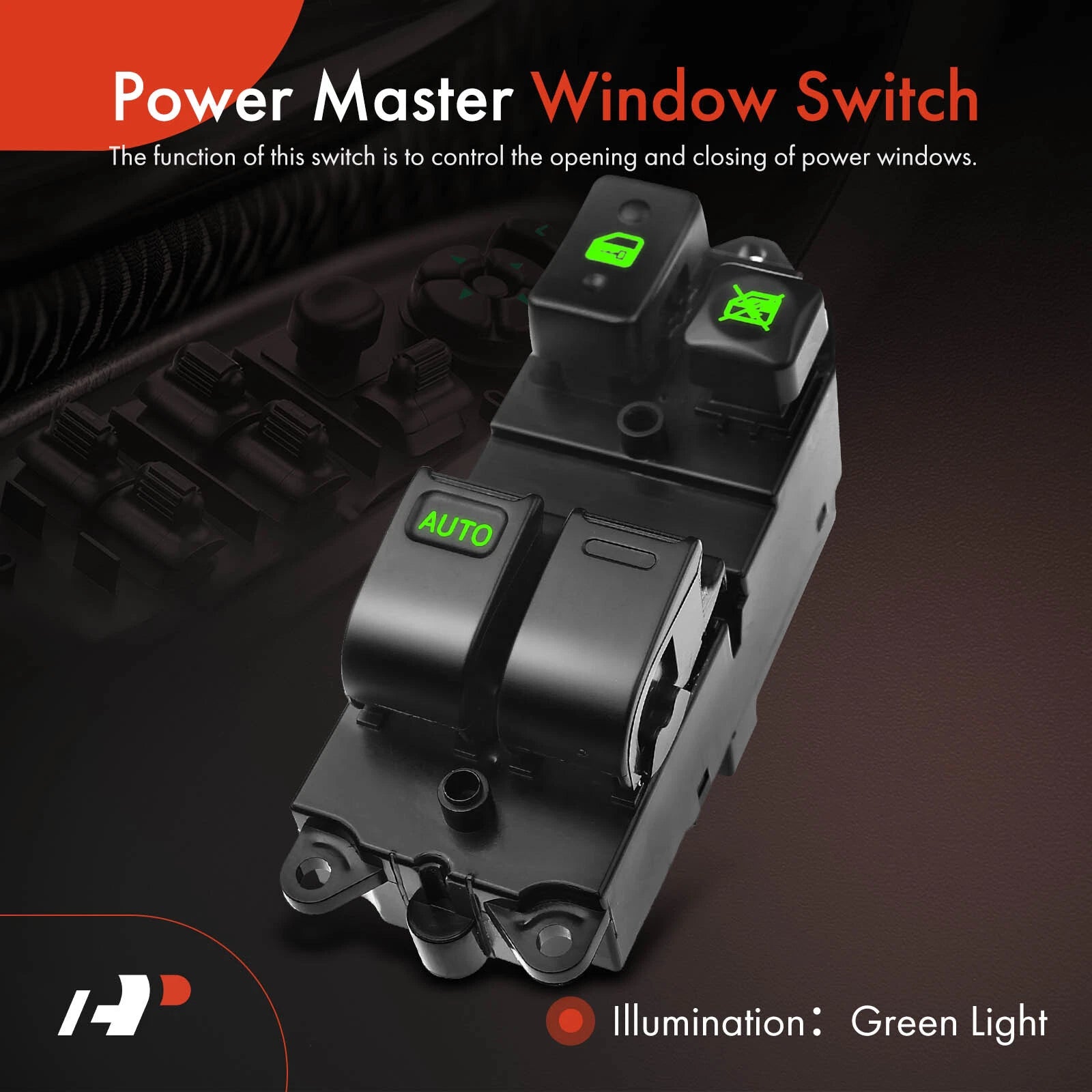 Front Left Power Master Window Switch for Toyota Camry (1994â1996)