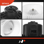 2X Front HVAC Blower Motor & Resistor Kit for Nissan Frontier Xterra (2005–2019)