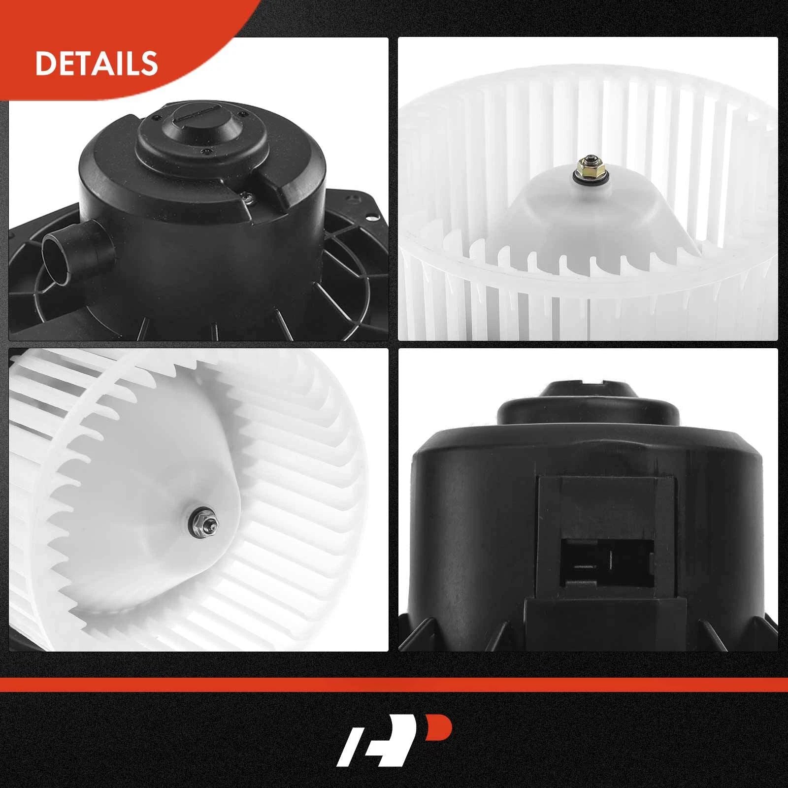 2X Front HVAC Blower Motor & Resistor Kit for Nissan Frontier Xterra (2005–2019)