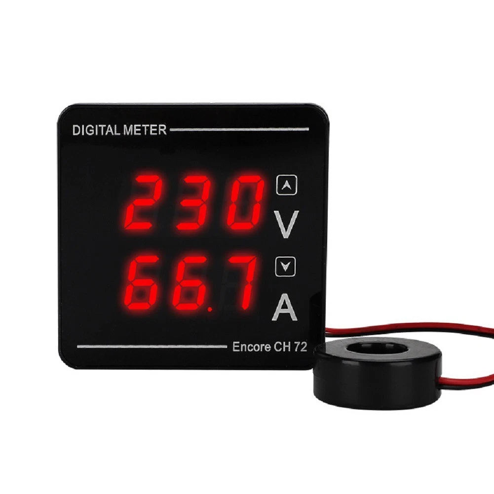 Digital AC Voltage Current Monitor for CH72VA120A (50-500V, 120A)