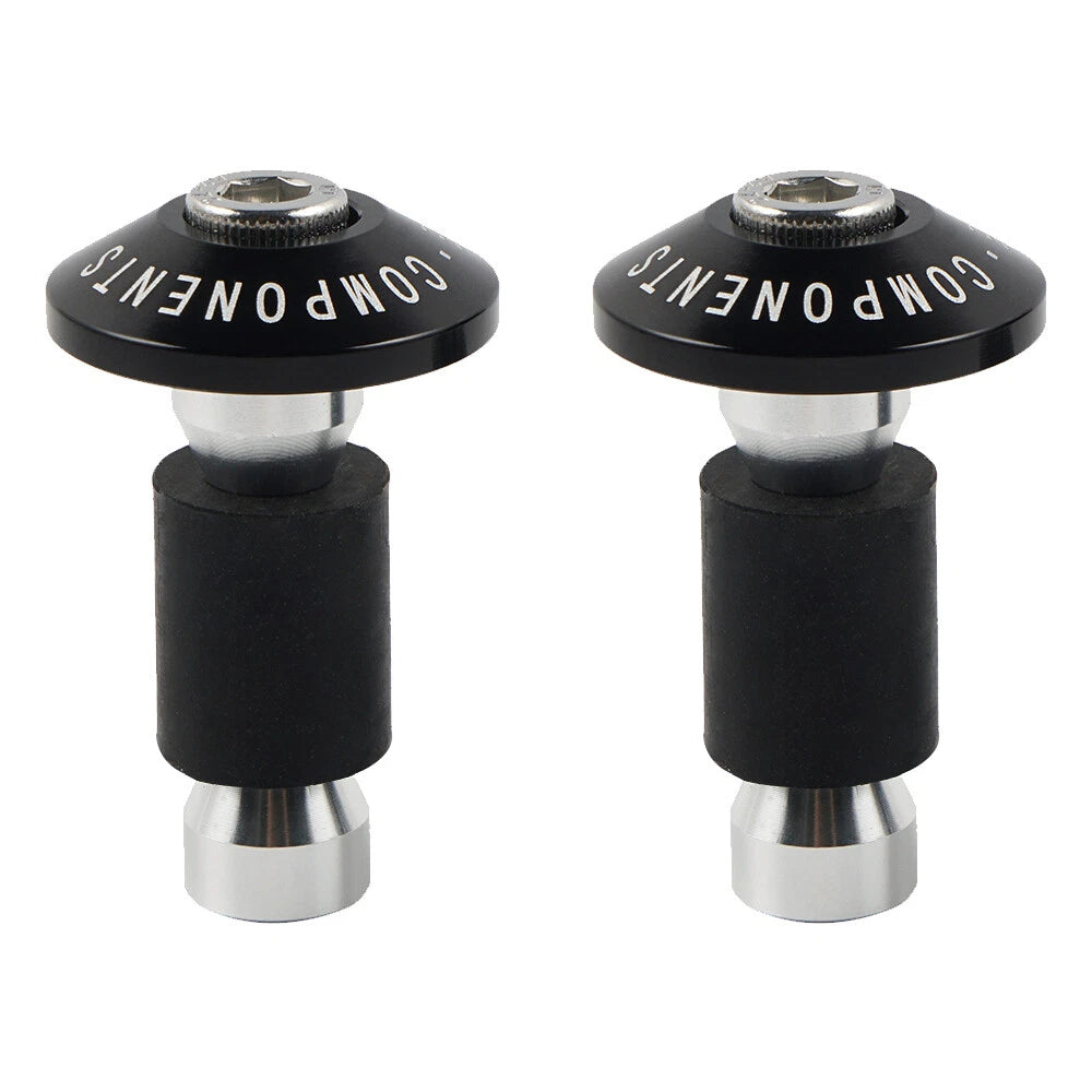 Pair CNC Aluminum Handlebar End Caps for Honda CRF250R XR650L CR500R CR80R (2000–2023)