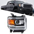 HID Projector Headlight with LED DRL for GMC Sierra 2500HD (2016â2019)