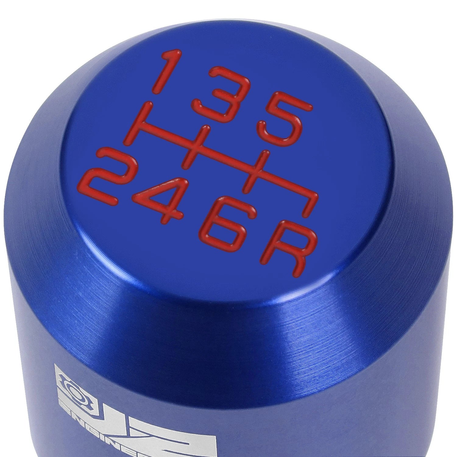Shift Knob for Universal Vehicles (J2) - Aluminum Cylindrical Blue