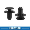 40 Pcs Push-Type Retainer Clips for Hyundai Accent (2000-2005)