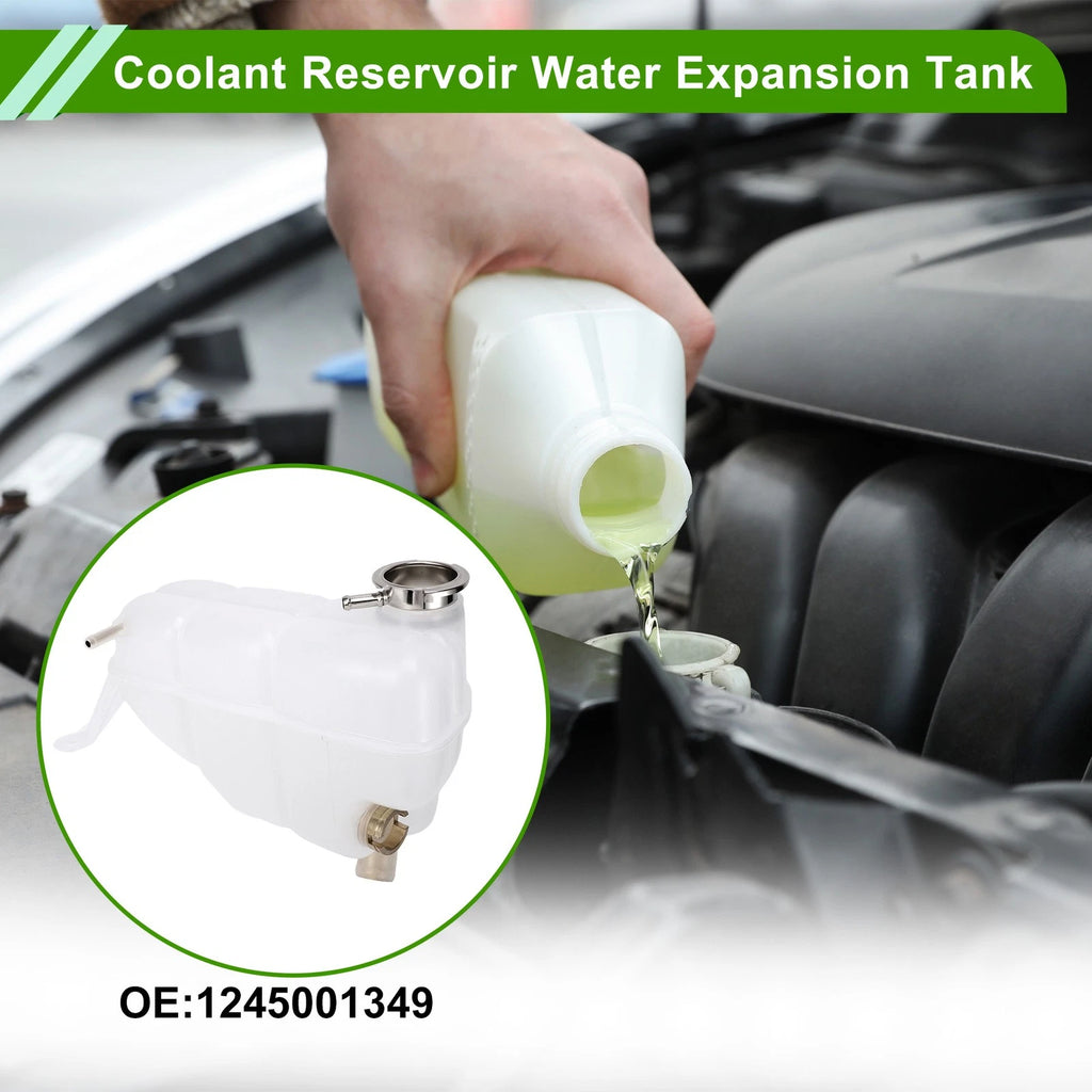 Coolant Expansion Recovery Overflow Tank No.1245001349 for Mercedes-Benz 300CE (1992–1993)