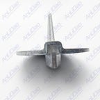 Zinc Anode Trim Tab for Yamaha 115HP-200HP Outboard (6E5-45371-01-00, 18-6097)