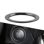 Black Engine Start Stop Button Trim Ring for Toyota Tacoma Camry Prius Corolla (2005-2023)