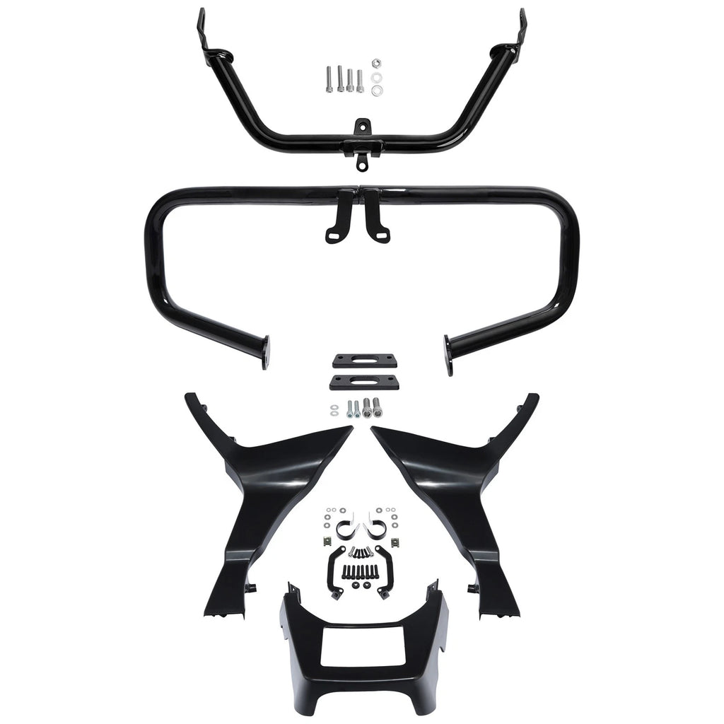 Unpainted Fairings Spoilers Cover Engine Guard for Harley Road Glide (2017–2024)