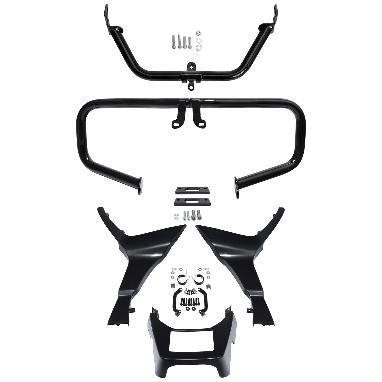Unpainted Fairings Spoilers Cover Engine Guard for Harley Road Glide (2017–2024)