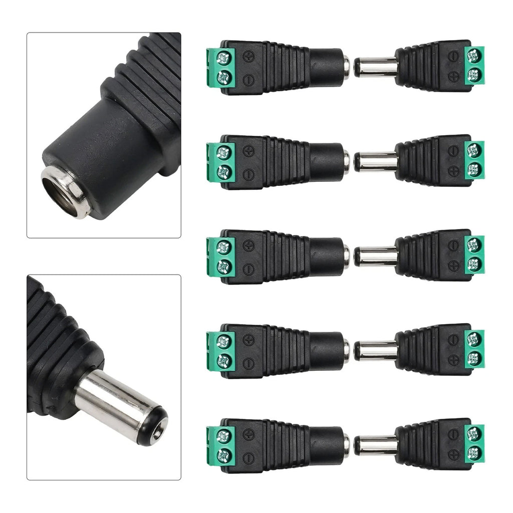 Male + Female Connector 2.1mm for Automotive Applications (381311mm)