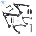 Set of 12 Front Upper Lower Control Arm Tie Rods for Chevy Silverado GMC Sierra 1500 