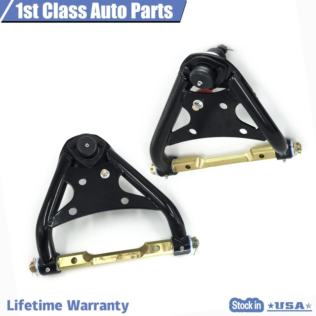 Set of 2 Tubular Control Arms for Chevy Impala Bel Air (1958–1964)