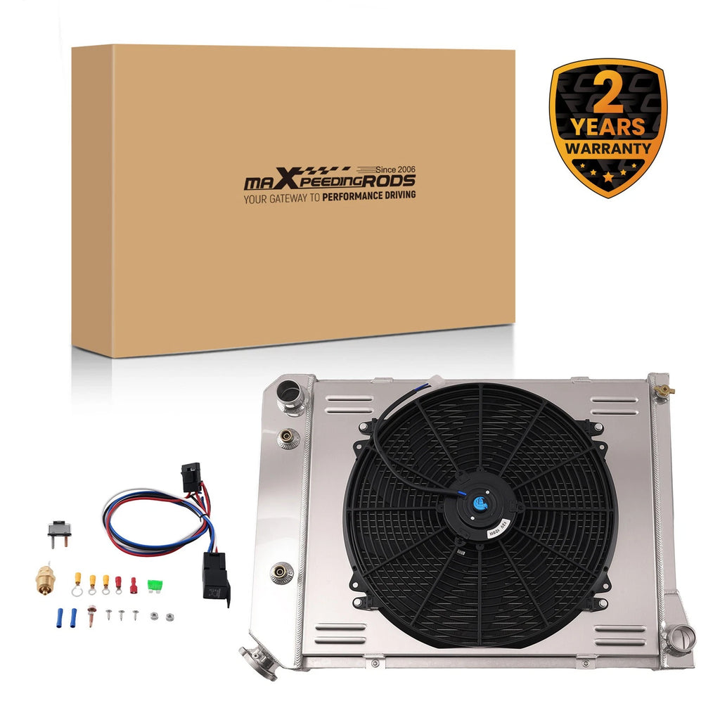 3 Row Radiator Fan Shroud Relay Kit for Buick Regal (1980–1987)