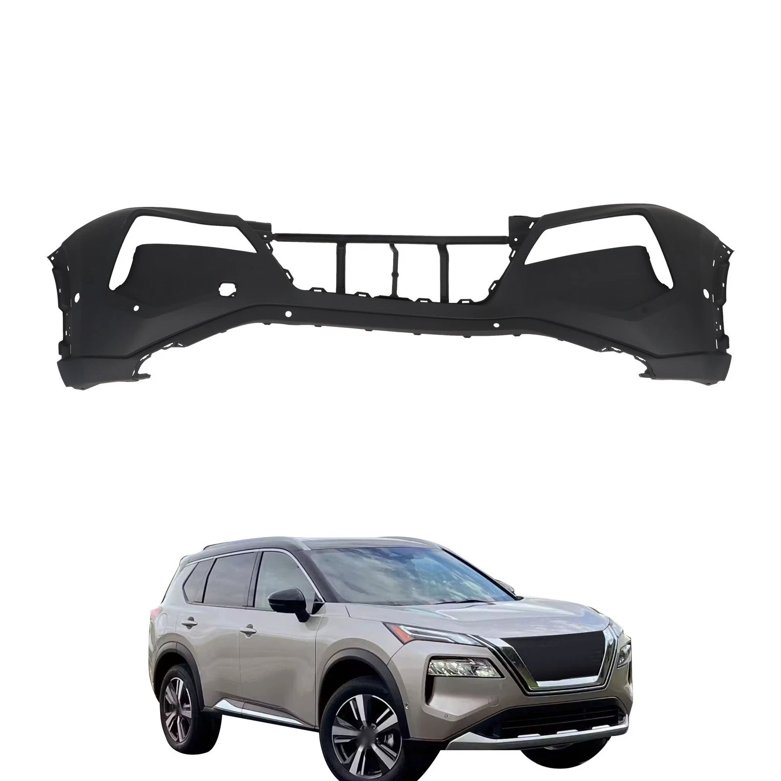 Front Bumper Cover for Nissan Rogue (2021-2023)