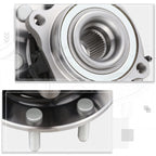 Front Wheel Hub Bearing Kit w/ABS Sensor for Silverado/Sierra 3500 (2001–2006)