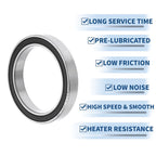 Deep Groove Ball Bearing 35x47x7mm for Scooter Skateboard (P5)