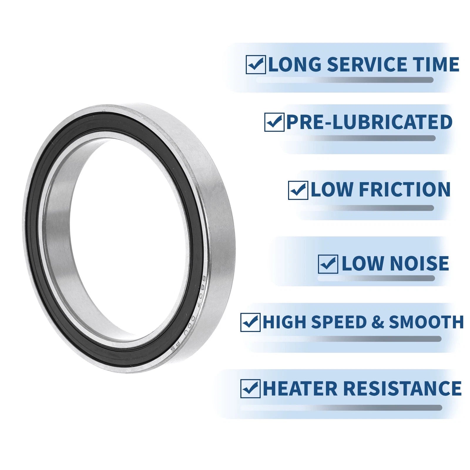 Deep Groove Ball Bearing 35x47x7mm for Scooter Skateboard (P5)