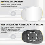 Heated Driver Side Mirror Glass for BMW E90 E91 E92 E93 (2009–2013)