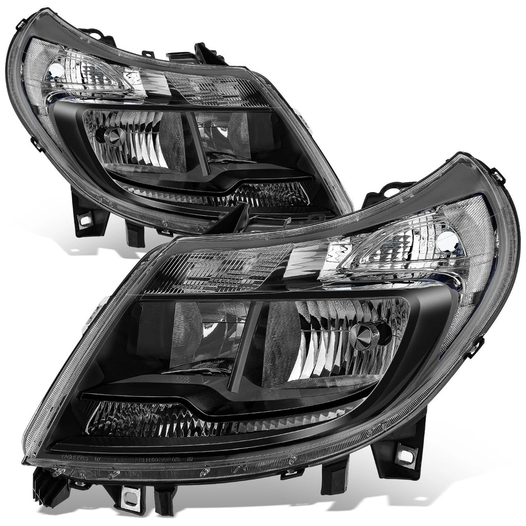 OE Style Black Housing Clear Corner Headlight for Ram Promaster 1500-3500 (2014–2022)