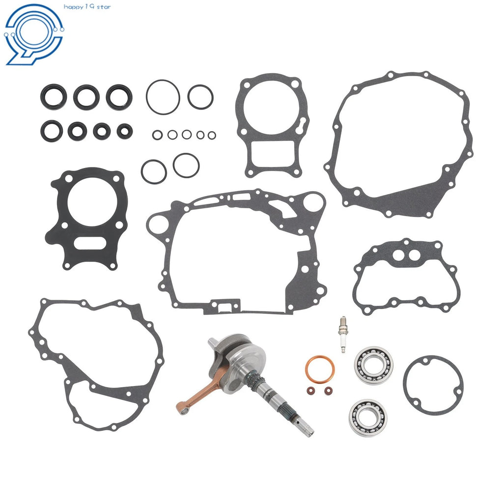 Complete Bottom End Crankshaft Gasket Seal Kit for Honda Recon (2001-2009)
