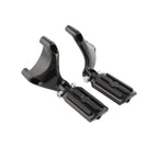 Passenger Footpeg Support Mount for Harley Sportster XL 883 1200 (2004–2013) Black