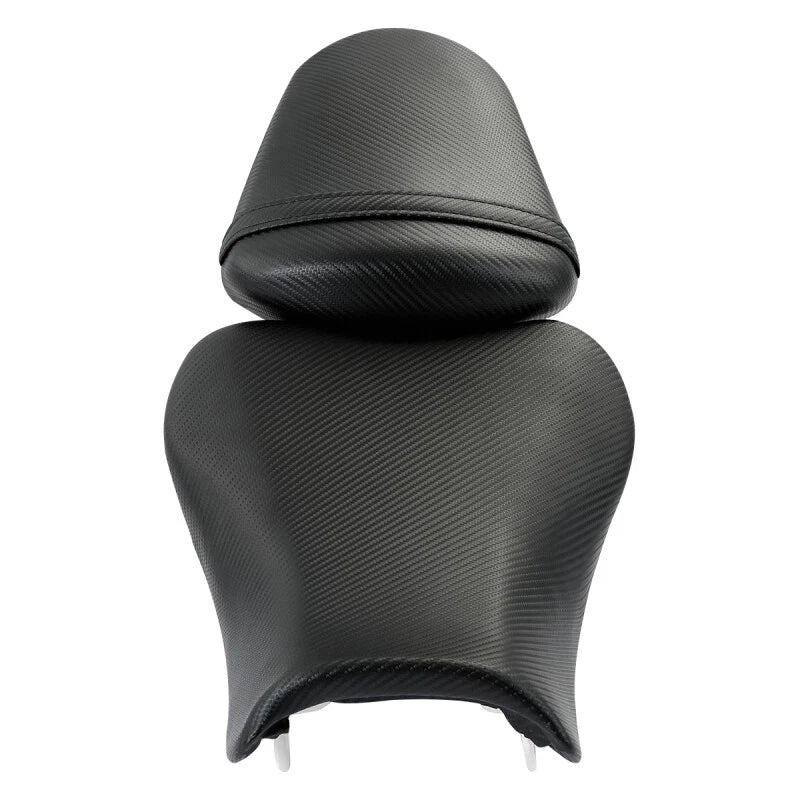 Black Driver & Passenger Seats for Suzuki GSXR1000 (2007–2008)