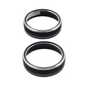 Black AC Air Switch Ring Cover Trim for Lexus NX250 350h 450h (2022-2024)