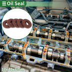 Set of 5 Oil Seal Rotary Shaft Seal FKM Rubber 17x40x8mm