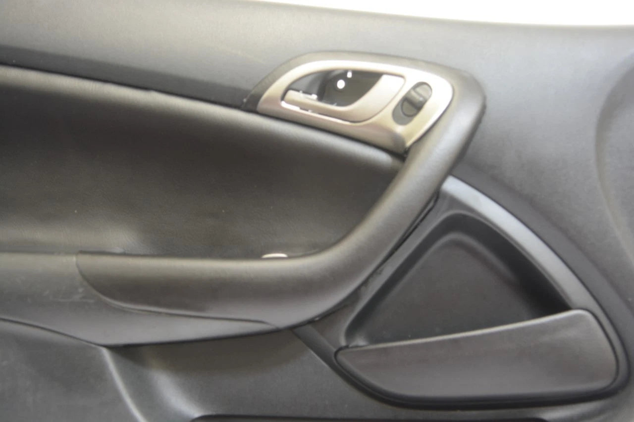Front Door Handle Cover for Acura RSX (2002–2006) - Black Leather Synthetic