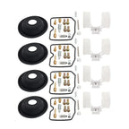 4x Carburetor Repair Kit for Kawasaki Zephyr 550 ZR550 (1990-1993)