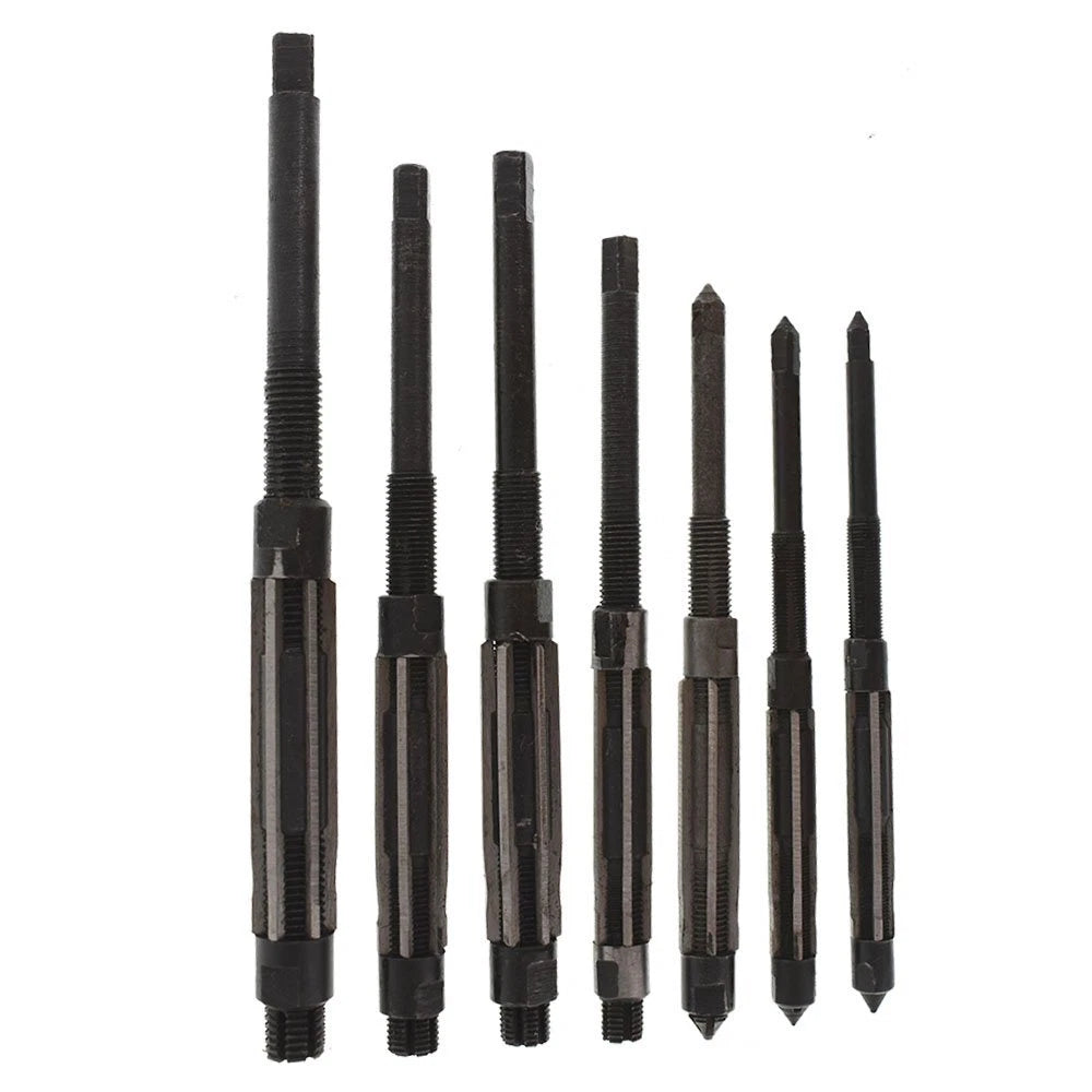 Set of 7 Adjustable Hand Reamers for Automotive Use