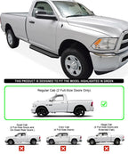 Running Boards for Dodge Ram 1500 2500 3500 (2009-2018)