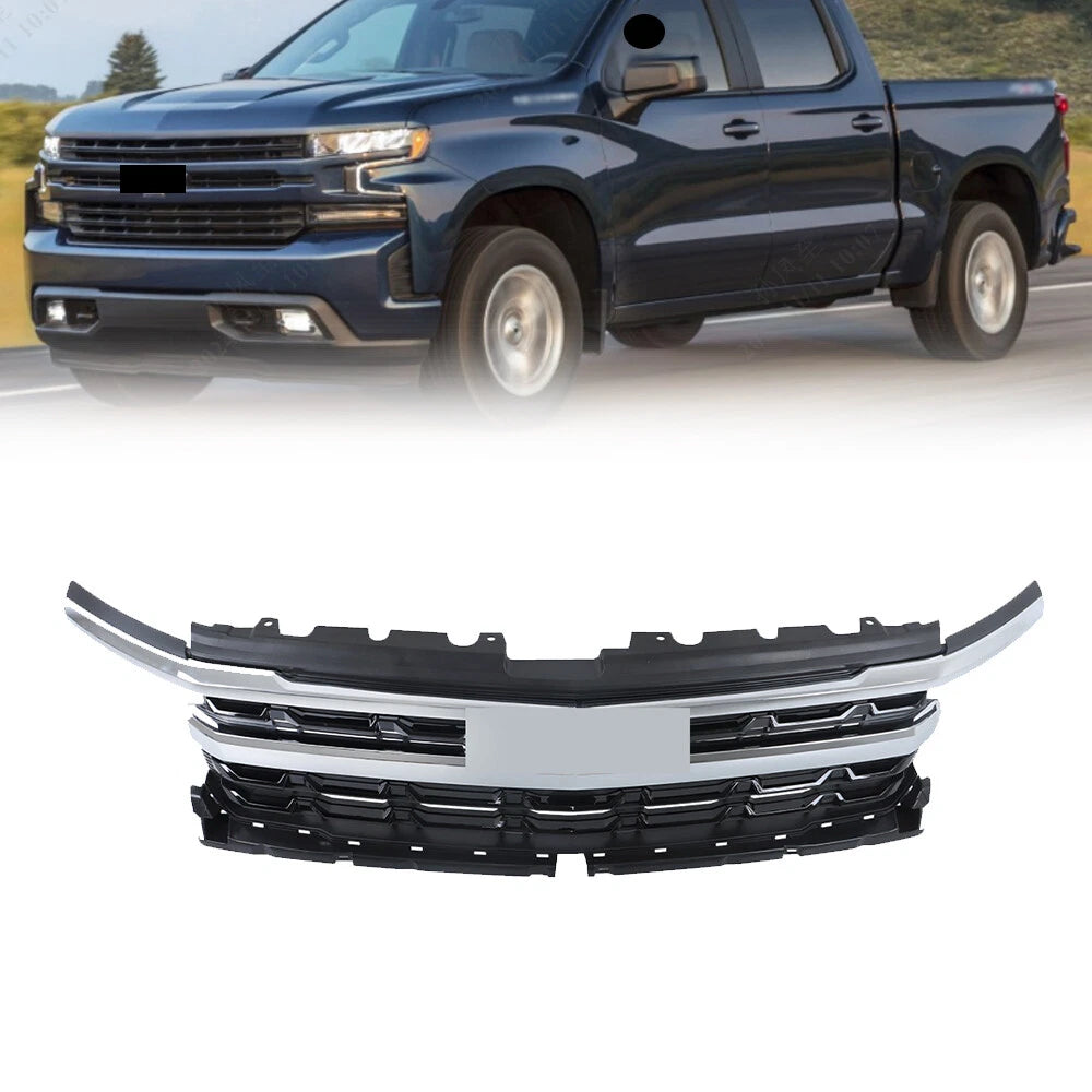 Front Center Grille for Chevy Silverado 1500 (2022–2024)