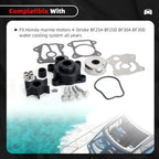 Water Pump Impeller Repair Kit for Honda 25/30HP Outboard