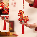 Year of the Horse Pendant Ornament - Fabric Construction