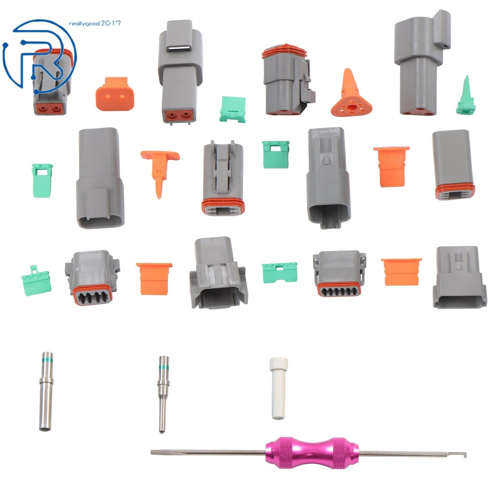 Connector Kit for 2-12 Pin Connectors (14-20AWG)
