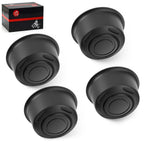 4X Wheel Center Dust Caps for Yamaha Grizzly Front Rear (2002–2018)