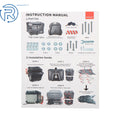 45L Waterproof Top Case for Motorcycle (with Security Lock)