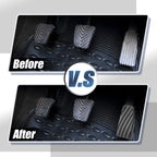 Anti-Slip Gas Pedal Covers for Suzuki Aerio (2002-2007) - Black