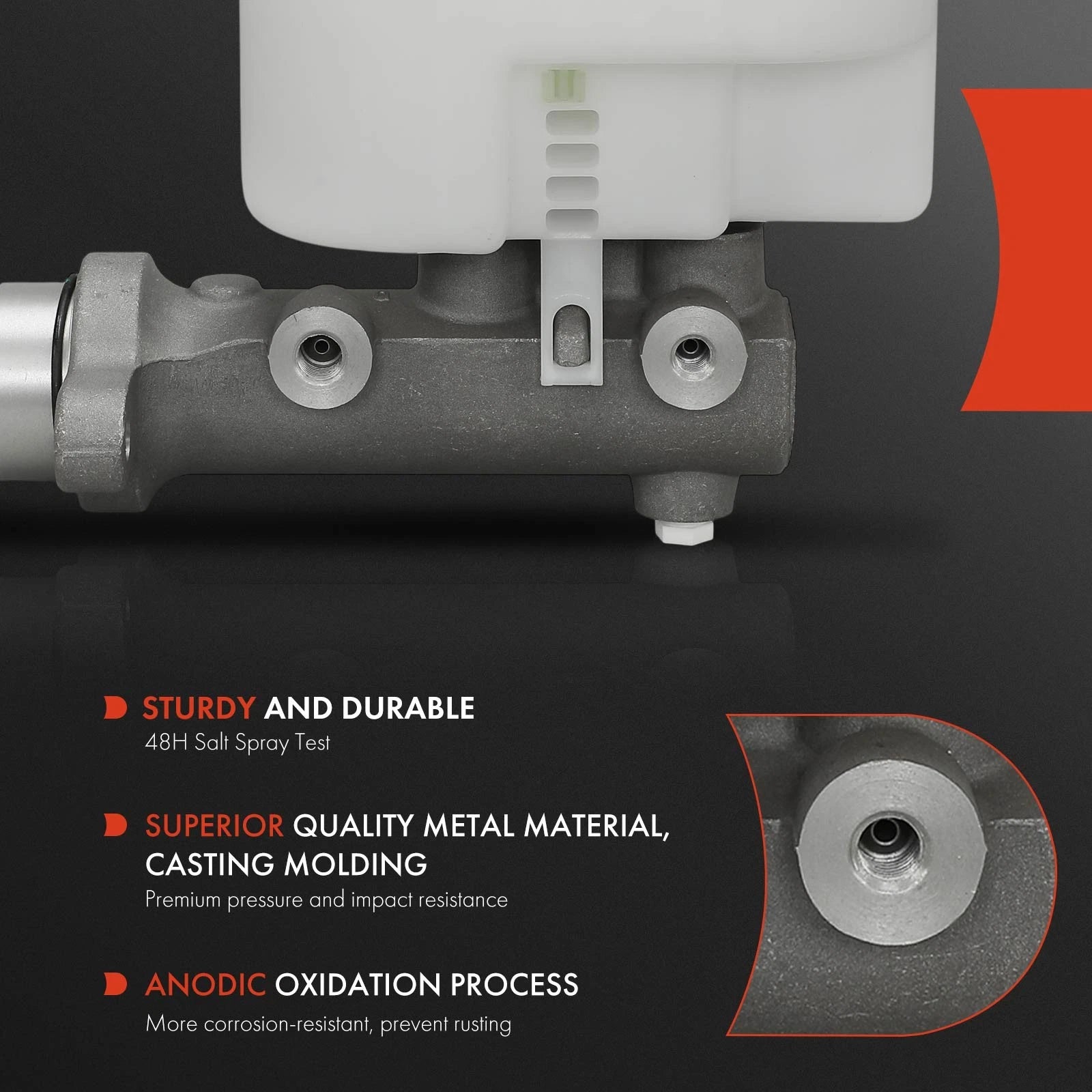 Brake Master Cylinder with Reservoir & Sensor for Ford E-150 (2009-2013)