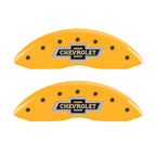 Set of 4 Yellow Caliper Covers for 24-25 Chevrolet Equinox EV