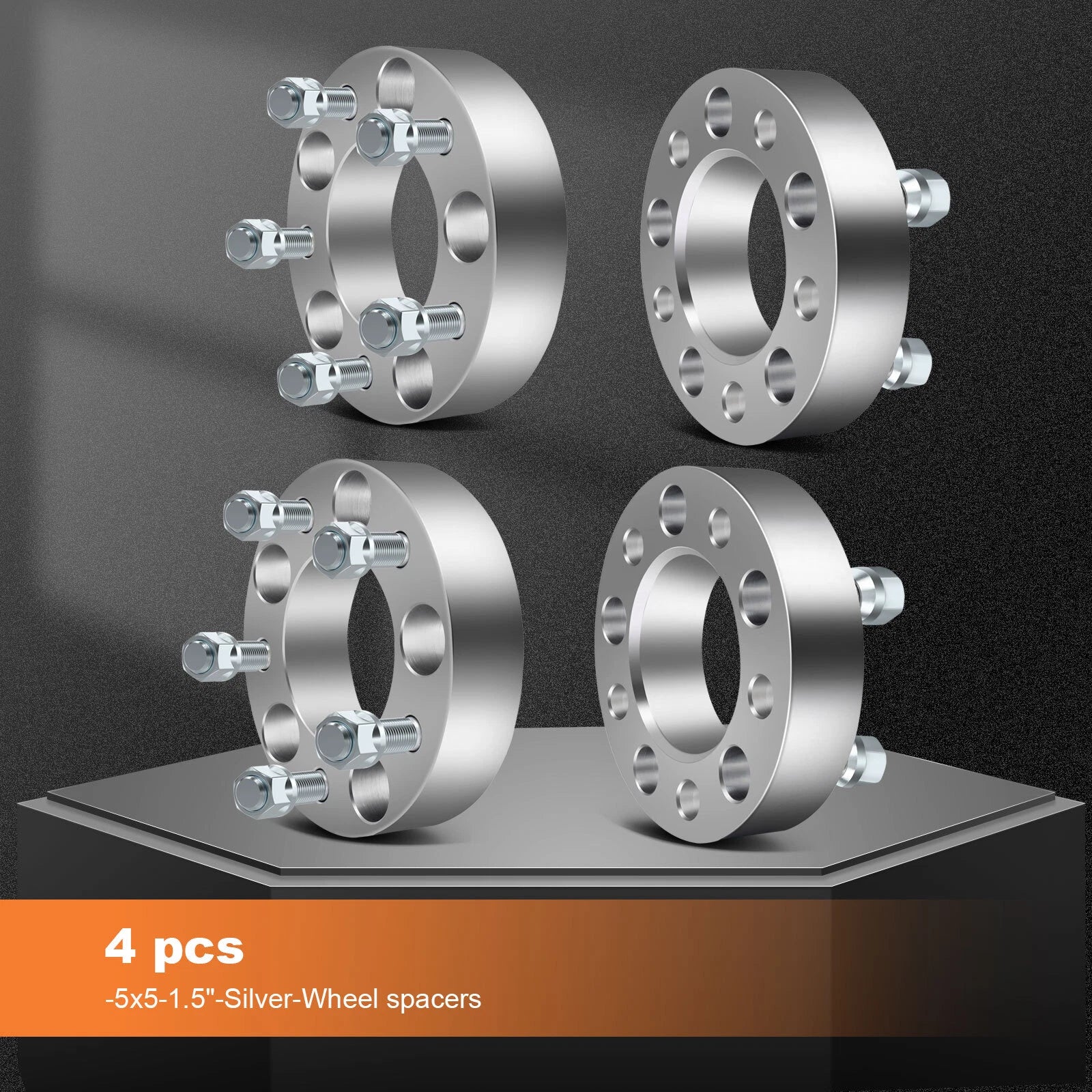 Set of 4 Wheel Spacers for Chevrolet Tahoe Jeep Wrangler