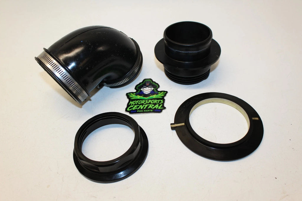 Thru Hull Exhaust Fitting Elbow Hose for Sea-Doo RXP RXT X GTX GTR GTI (2018–2026)