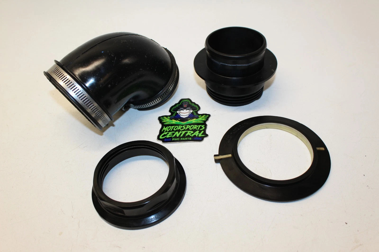 Thru Hull Exhaust Fitting Elbow Hose for Sea-Doo RXP RXT X GTX GTR GTI (2018–2026)