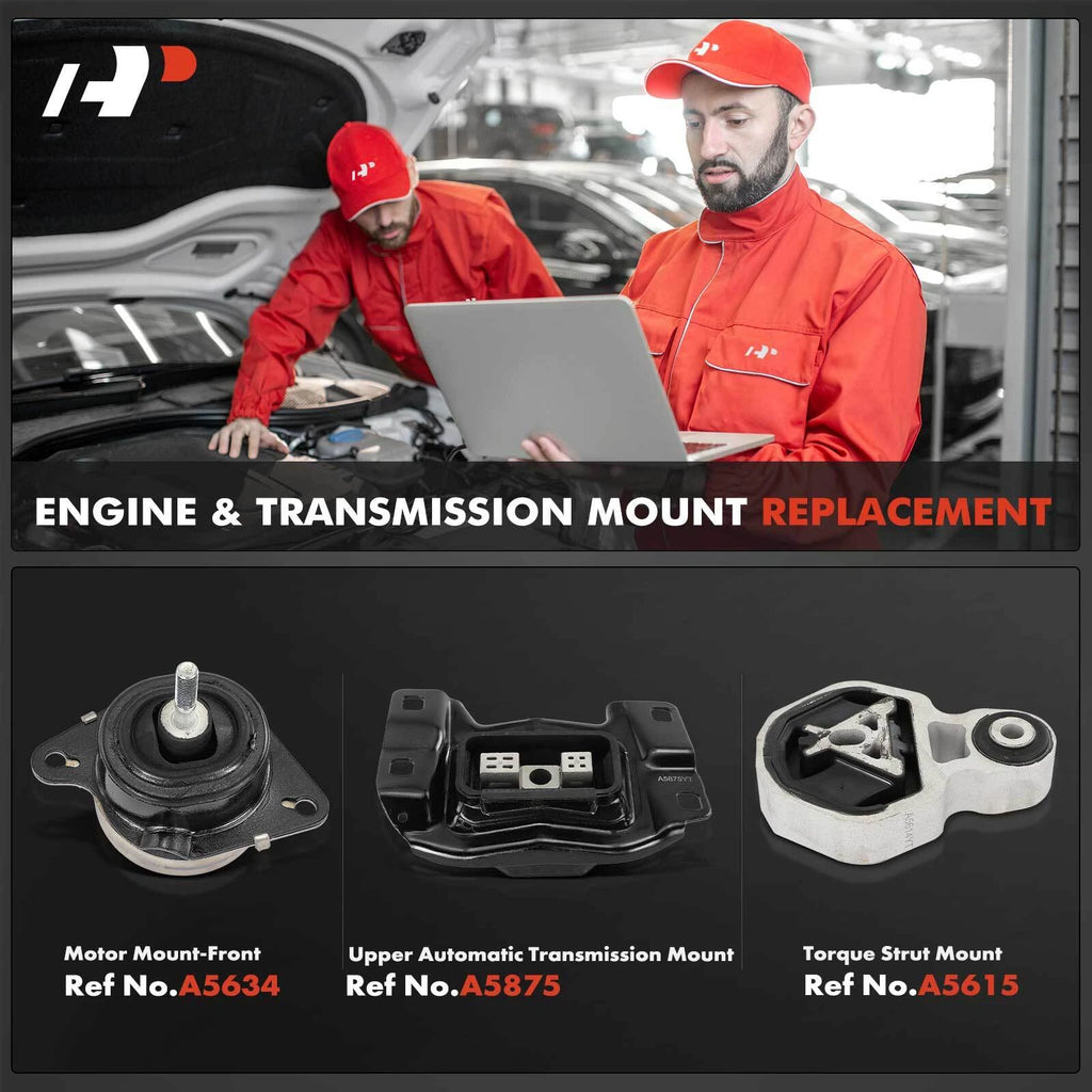 3X Engine Mount & Transmission Mount for Ford Explorer