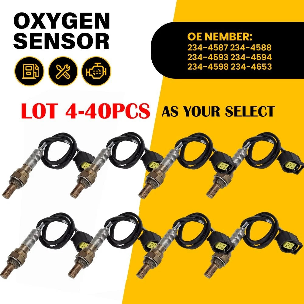 Set of 4 Oxygen Sensors for Jeep Wrangler (2001–2018) 234-4229